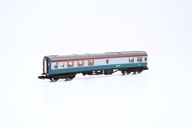 Graham Farish N Gauge 0755 Mk1 RMB Miniature Buffet BR Blue & Grey No.E1834 - Boxed
