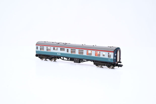 Graham Farish N Gauge 0755 Mk1 RMB Miniature Buffet BR Blue & Grey No.E1834 - Boxed