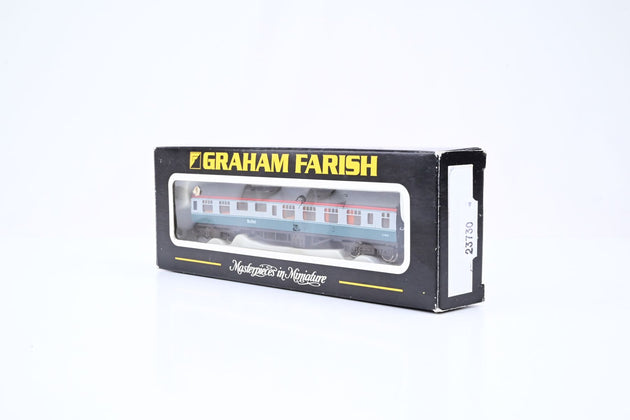 Graham Farish N Gauge 0755 Mk1 RMB Miniature Buffet BR Blue & Grey No.E1834 - Boxed