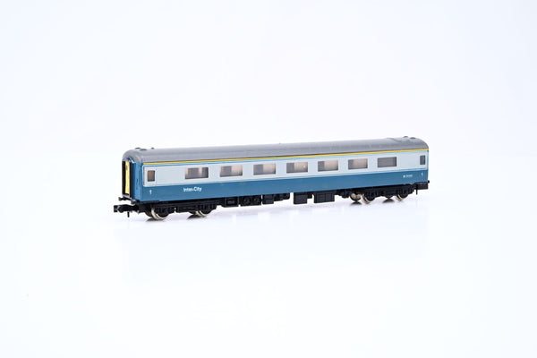 Graham Farish N Gauge 0815 Mk2d 1st Open Coach BR Blue/Grey No.M3199 - Boxed