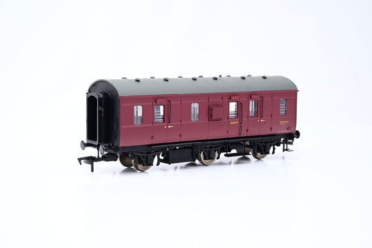 Dapol OO Gauge HM003a BR Crimson ex-LMS 'Stove R' Full Brake No.M32926M - Boxed