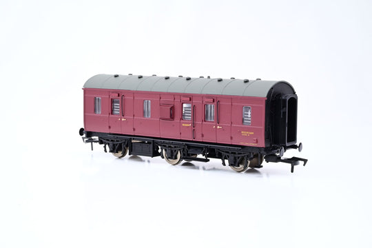 Dapol OO Gauge HM003a BR Crimson ex-LMS 'Stove R' Full Brake No.M32926M - Boxed