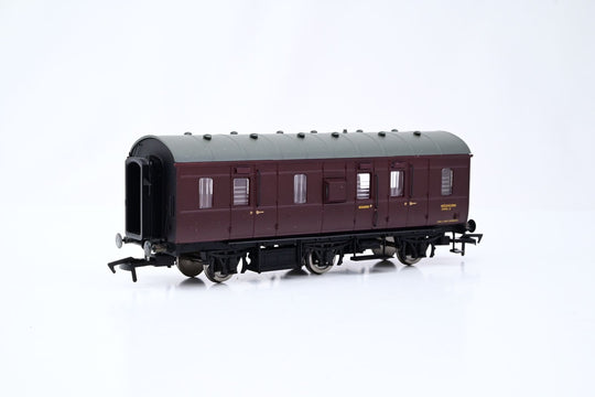 Dapol OO Gauge HM004b BR Maroon ex-LMS 'Stove R' Full Brake No.M32929M - Boxed