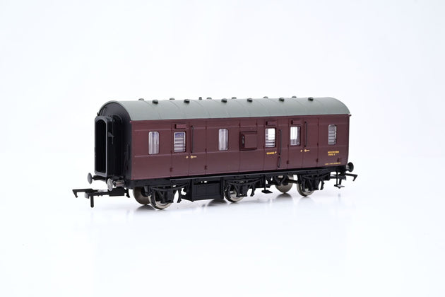 Dapol OO Gauge HM004b BR Maroon ex-LMS 'Stove R' Full Brake No.M32929M - Boxed