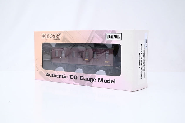 Dapol OO Gauge HM004b BR Maroon ex-LMS 'Stove R' Full Brake No.M32929M - Boxed