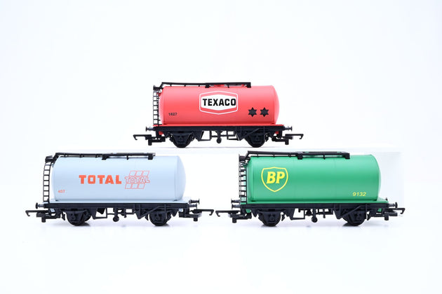 Hornby OO Gauge R6789 Triple Fuel Tanker Pack - Boxed