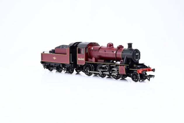Bachmann OO Gauge 32-825K Ivatt Class 2MT BR Late Crest Crimson Preserved No.46441 - Limited Edition, Boxed