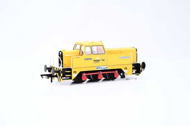 Hornby OO Gauge R30307 Potter Industries Sentinal 0-6-0DH Pride Of The Fens Yellow - Boxed