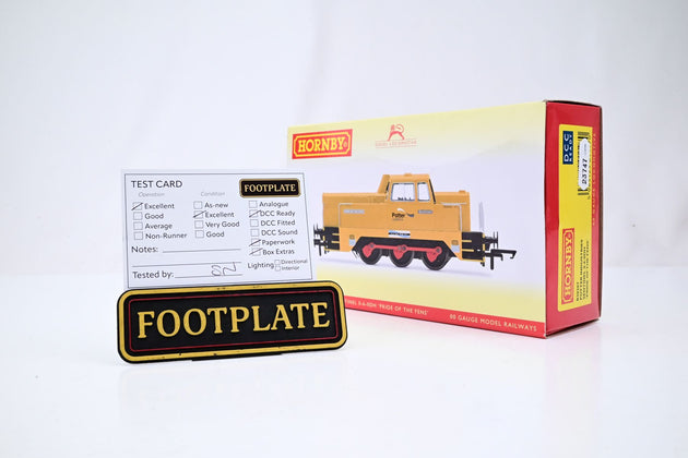 Hornby OO Gauge R30307 Potter Industries Sentinal 0-6-0DH Pride Of The Fens Yellow - Boxed