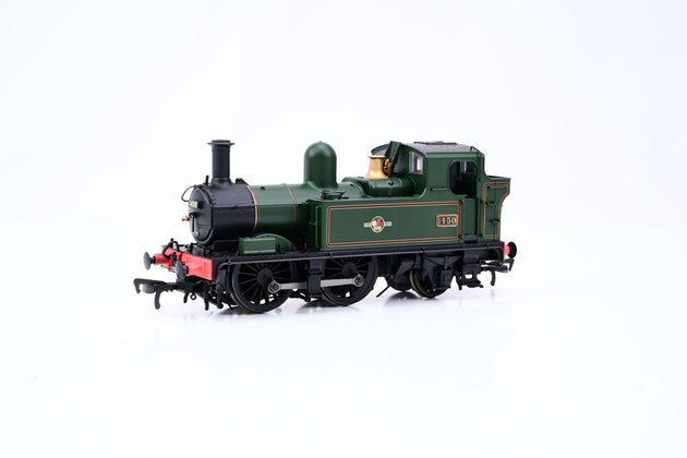 Hattons OO Gauge H1414 Class 14xx 0-4-2 BR Lined Green Late Crest No.1450 - Boxed
