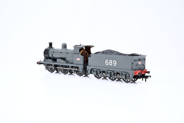 Bachmann OO Gauge 31-460K C Class SE&CR Wartime Grey No.689 - Boxed