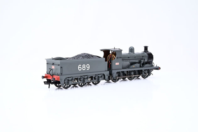 Bachmann OO Gauge 31-460K C Class SE&CR Wartime Grey No.689 - Boxed