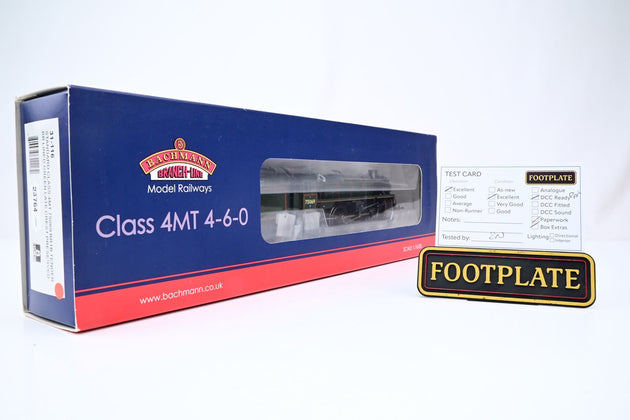 Bachmann OO Gauge 31-116 Standard Class 4MT BR1B Tender Lined Green Crest No.75069 - Boxed