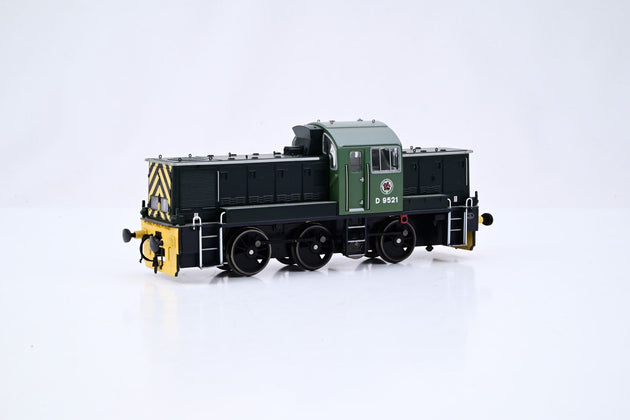 Heljan OO Gauge 1404  Class 14 BR Two Tone Green No.D9521 - Boxed