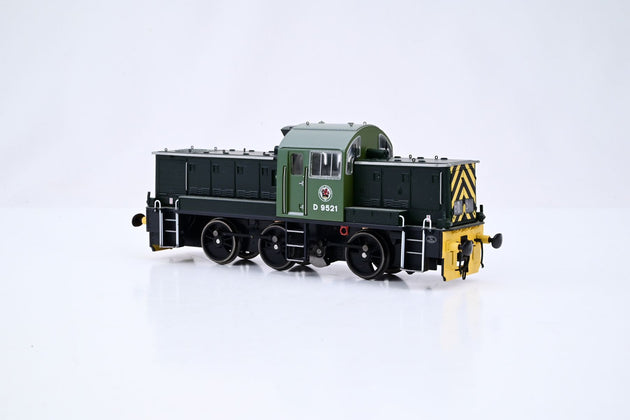 Heljan OO Gauge 1404  Class 14 BR Two Tone Green No.D9521 - Boxed