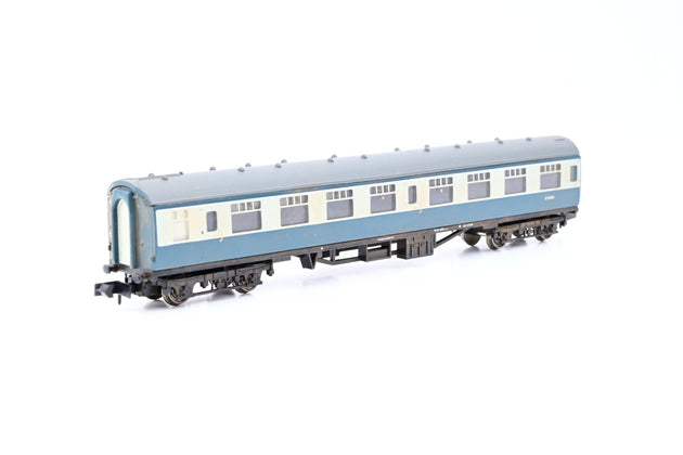 Graham Farish N Gauge BR Mk1 SK Second Corridor Blue/Grey No.E25039 - Boxed