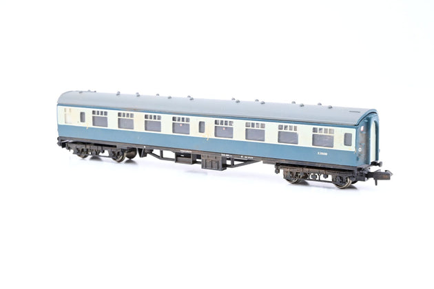 Graham Farish N Gauge BR Mk1 SK Second Corridor Blue/Grey No.E25039 - Boxed