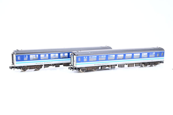 Graham Farish N Gauge Rake of 2 Regional Railway Mk2 Coaches No.5520 - Boxed