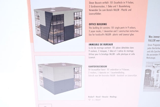 Faller HO Gauge 130156 Building 'Office Building' Unbuilt Kit - Boxed