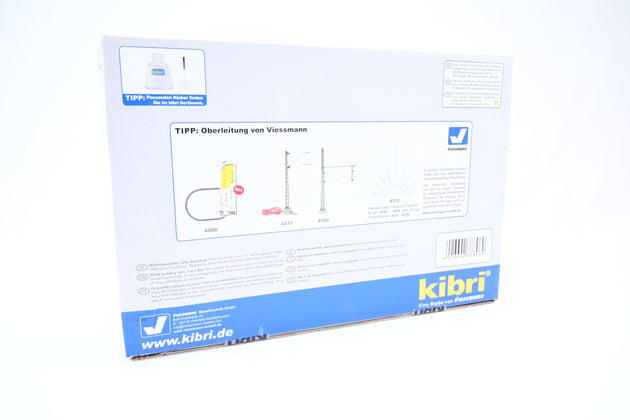 Kibri N Gauge 'Three Track Locomotive Shed' Unbuilt Kit - Boxed