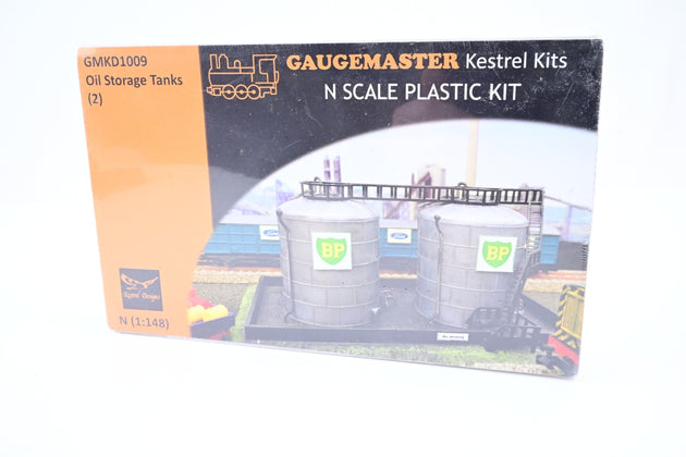 Gaugemaster N Gauge GMKD1009 Kestrel Kits 'Oil Storage Tanks' Unbuilt Kit - Boxed
