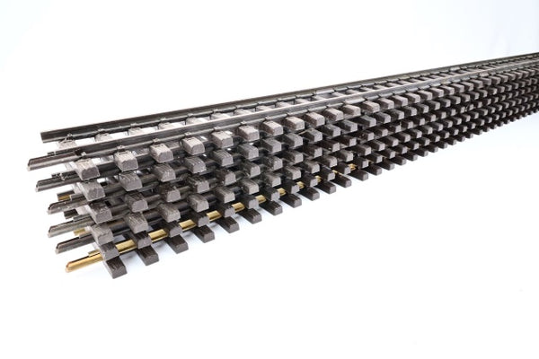 LGB G Gauge 10610 6 x 1200mm Straight Track - Used Outdoors