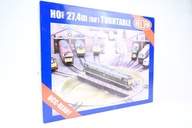 Heljan HO Gauge 89121 90ft Motorised Turntable - Boxed
