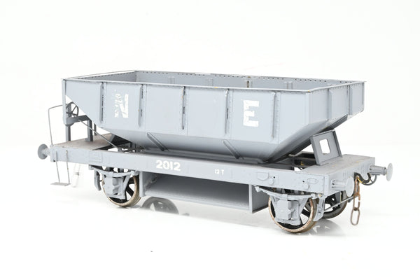 Kit Built Gauge 1 10mm NE Grey 12T Ballast Hopper Wagon No.2012 - Unboxed