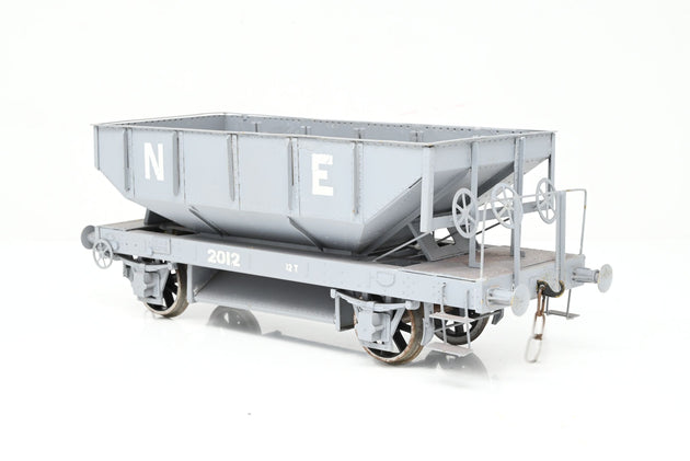 Kit Built Gauge 1 10mm NE Grey 12T Ballast Hopper Wagon No.2012 - Unboxed