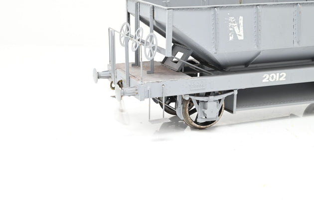 Kit Built Gauge 1 10mm NE Grey 12T Ballast Hopper Wagon No.2012 - Unboxed