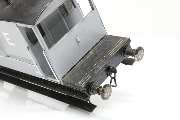 Kit Built Gauge 1 10mm NE Grey 20T Brake Van No.246665 - Unboxed