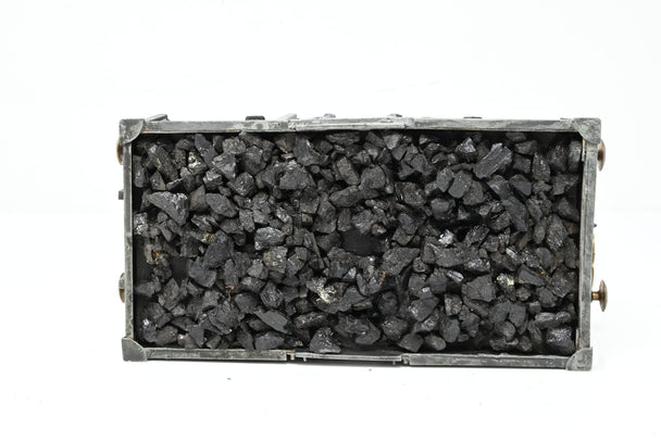 Kit Built Gauge 1 10mm BR Grey 16T Side Door Steel Mineral Wagon w/ Load No.B86734 - Unboxed