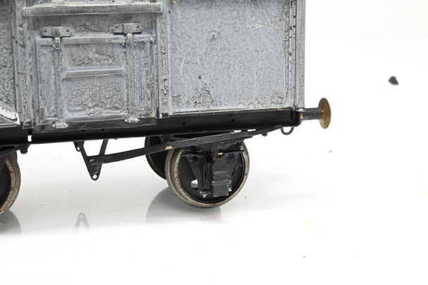 Kit Built Gauge 1 10mm BR Grey 16T Side Door Steel Mineral Wagon w/ Load No.B84197 - Unboxed