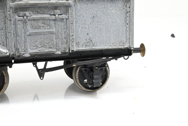 Kit Built Gauge 1 10mm BR Grey 16T Side Door Steel Mineral Wagon w/ Load No.B84197 - Unboxed