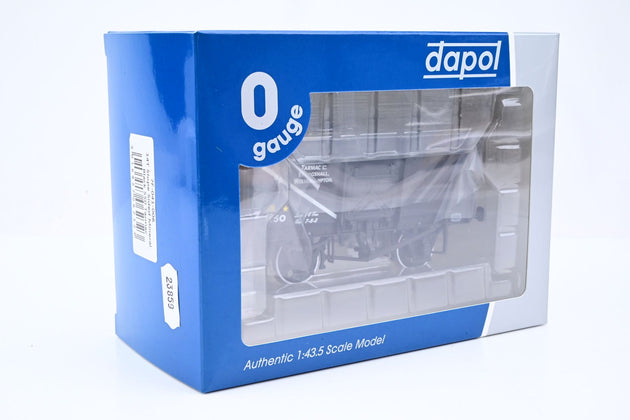 Dpol O Gauge 7F-041-006 'Tarmac' Black 14T Slope Sided Mineral Wagon No.550 - Boxed