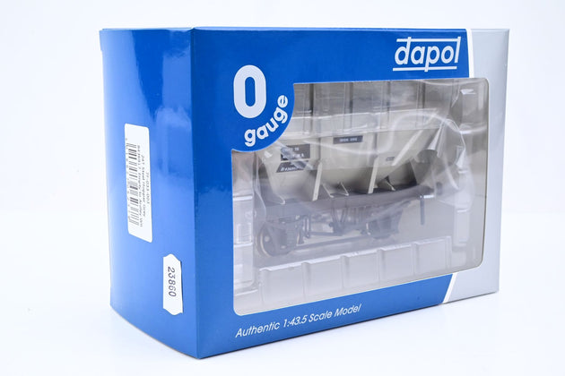 Dapol O Gauge 7F-033-003 BR Grey 24T Steel Iron Ore Hopper Wagon 'Empty to Ardley' No.B436917 - Boxed