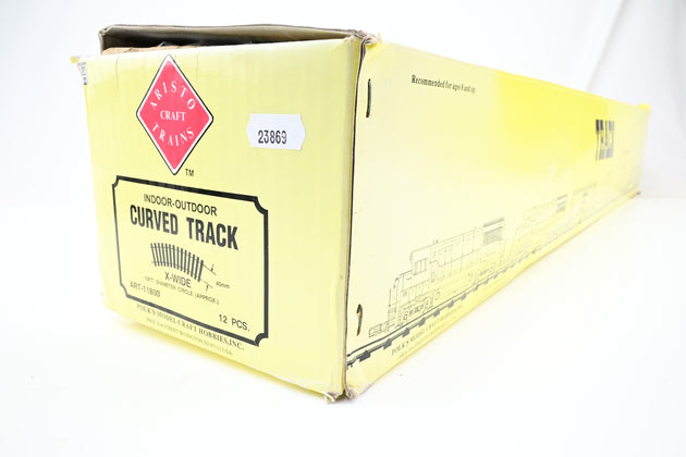 Aristocraft G Gauge Box of 12 5ft Radius Curved Track - Boxed