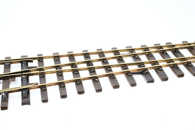 Scratch Built Gauge 1 45mm Large Radius Right Hand Curved Point