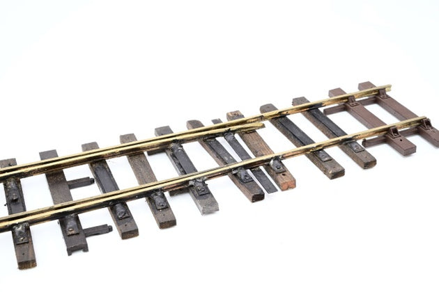 Scratch Built Gauge 1 45mm Large Radius Right Hand Curved Point