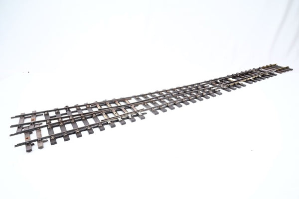 Scratch Built Gauge 1 45mm Large Radius Right Hand Curved Point