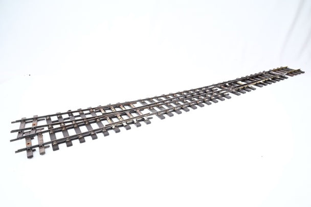 Scratch Built Gauge 1 45mm Large Radius Right Hand Curved Point