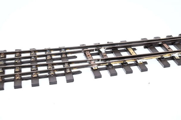 Scratch Built Gauge 1 45mm Large Radius Right Hand Curved Point