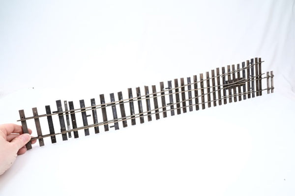 Scratch Built Gauge 1 45mm Large Radius Left Hand Point