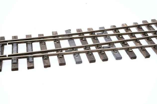 Scratch Built Gauge 1 45mm Large Radius Left Hand Point