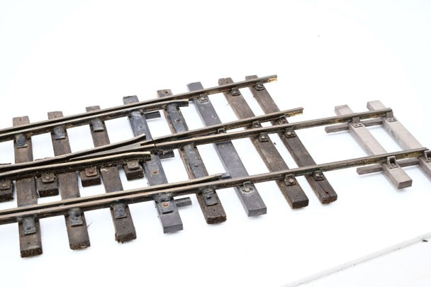 Scratch Built Gauge 1 45mm Large Radius Left Hand Point