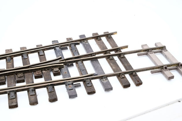 Scratch Built Gauge 1 45mm Large Radius Left Hand Point