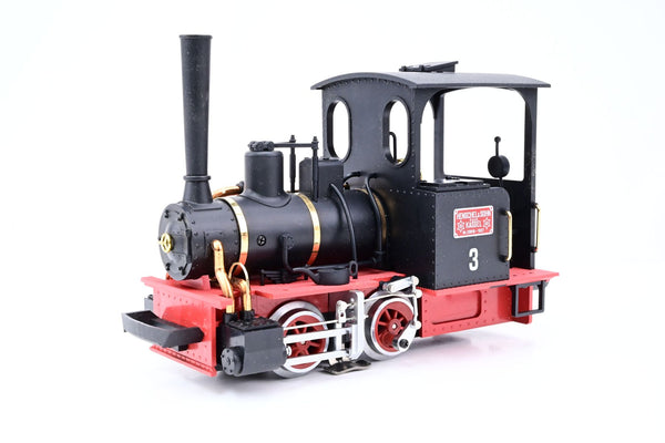 LGB G Gauge 23140 Feldbahn Black 0-4-0WT Steam Locomotive No.3 - Boxed