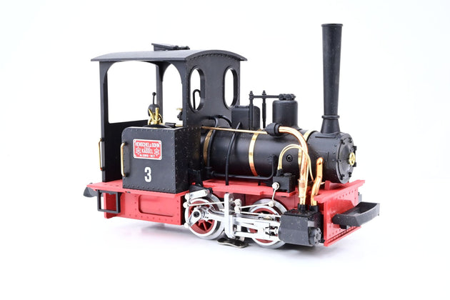 LGB G Gauge 23140 Feldbahn Black 0-4-0WT Steam Locomotive No.3 - Boxed