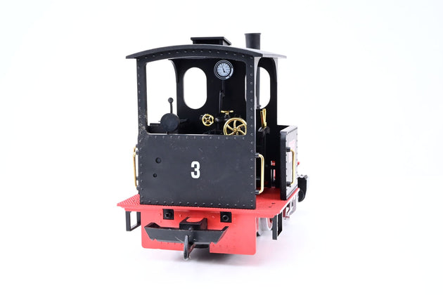 LGB G Gauge 23140 Feldbahn Black 0-4-0WT Steam Locomotive No.3 - Boxed