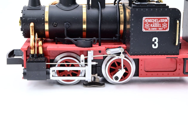 LGB G Gauge 23140 Feldbahn Black 0-4-0WT Steam Locomotive No.3 - Boxed